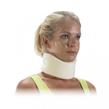 -6 3.5 In. Cervical Foam Collar- Beige - Extra Large